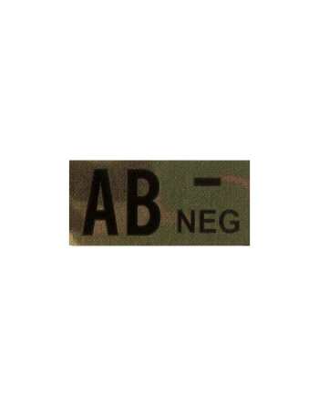 IR Blodtype på Velcro, MultiCam print