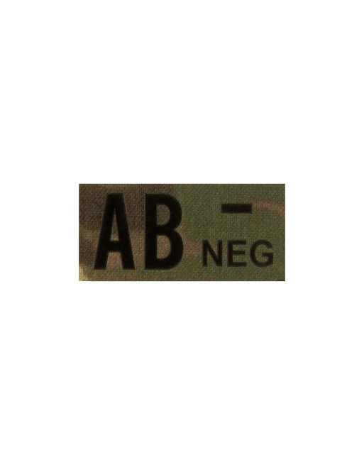 IR Blodtype på Velcro, MultiCam print IR Blodtype på Velcro, MultiCam print