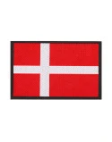Dannebrog - Vævet på velcro