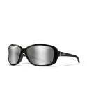 WILEY X - AFFINITY Grey Silver Flash Gloss Black Frame