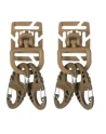 MIL-TEC - Karabin og D-ring sæt, Coyote