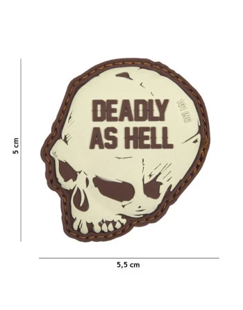 Tactical Hottie 3D PVC Patch, Grøn