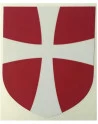 Dansk Mantova Kors, Klistermærke