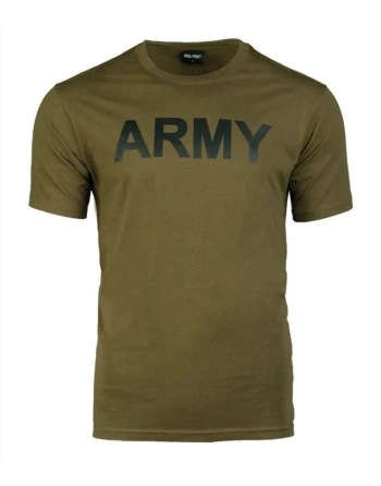 MIL-TEC - T-Shirt "ARMY" PT - Oliven