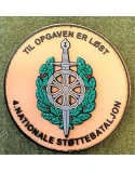 4 Nationale Støttebataljon, Rundt, Khaki og på velcro