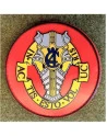 Gardehusarregimentet, PVC - Rundt, Farver, på velcro