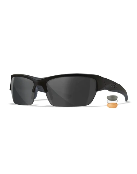 Wiley X - VALOR Clear/Grey/Light Rust Matte Black Frame