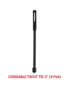 NITE IZE - GEAR TIE CORDABLE, Sort