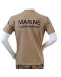 RAVEN - T-shirt, MTS-khaki - med MARINEHJEMMEVÆRNET tryk
