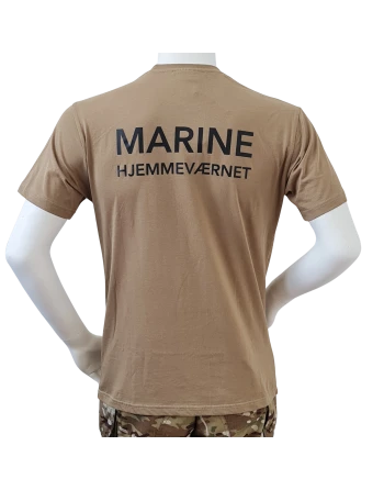 RAVEN - T-shirt, MTS-khaki - med MARINEHJEMMEVÆRNET tryk