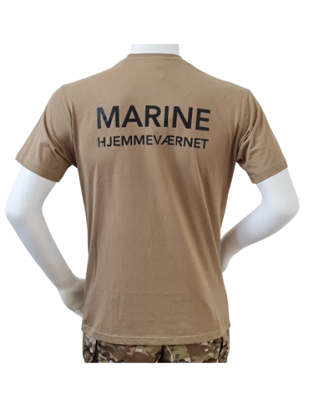 RAVEN - T-shirt, MTS-khaki - med MARINEHJEMMEVÆRNET tryk