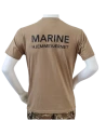 RAVEN - T-shirt, MTS-khaki - med MARINEHJEMMEVÆRNET tryk