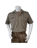 Tjenesteskjorte, Korte ærmer, MTS-Khaki