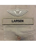 Dansk Faldskærmsvinge, Stryes på, Khaki/MTS-Khaki