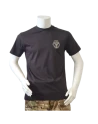 LANCER - T-shirt, Sort m. Gardehusarregimentets Regimentsmærke