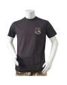 LANCER T-shirt i Sort m. 4. Marineeskadrons enhedsmærke trykt på brystet