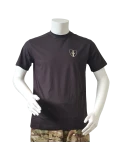 LANCER - T-shirt, Sort m. Danske Artilleriregiments Regimentsmærke