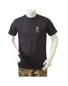 LANCER T-shirt, Sort m. Efterretningsregimentets Regimentsmærke trykt på brystet