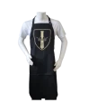 Forklæde m. Danske Artilleriregiments regimentsmærke