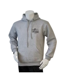 Lancer - Hoodie u/zip, JYDSKE DRAGONREGIMENT, Grå