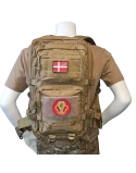 Rygsæk m. Garderhusarregimentets Regimentsmærke, sæt