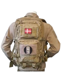 Rygsæk med Ingeniørregimentet-Patch, sæt
