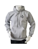 Lancer - Hoodie, grå med FLYVERHJEMMEVÆRNET tryk på ryg