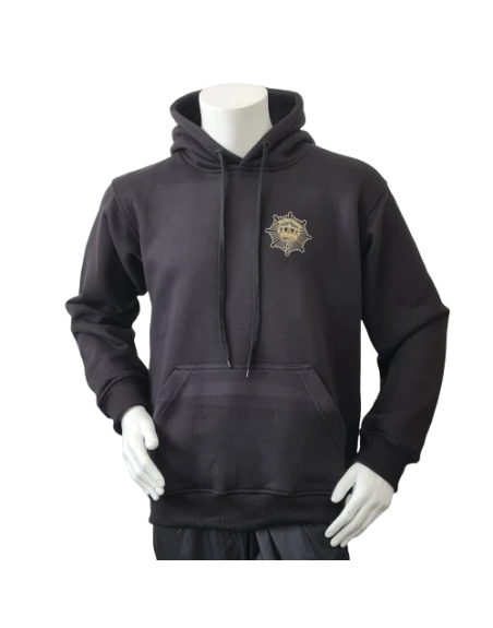 Lancer - Hoodie u/zip, LIVGARDEN, Sort