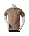 Lancer – T-shirt med Søværnets Enhedsmærke tryk på bryst, MTS-Khaki
