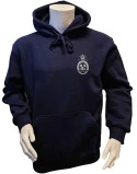 Lancer Hoodie med Marinehjemmeværnet, tryk på ryg, Marineblå