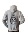 Lancer Hoodie med Marinehjemmeværnet, tryk på ryg, Grå