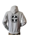Lancer Hoodie med Hjemmeværnskompagni Horsens, tryk på ryg