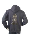Lancer - Hoodie u/zip, EFTERRETNINGSREGIMENT, Sort