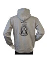 Lancer - Hoodie u/zip, HÆRENS SERGENTSKOLE, Grå