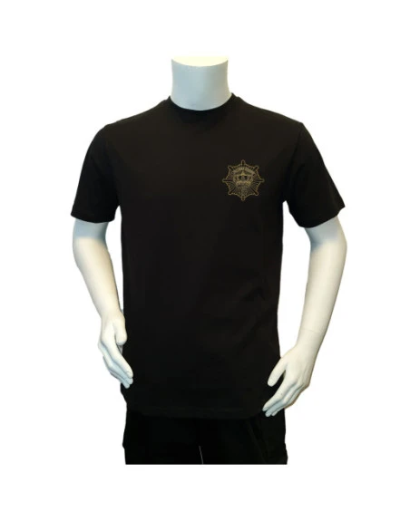 LANCER - T-shirt, Sort m. Den Kgl. Livgardes Regimentsmærke
