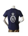 Lancer – T-shirt med Marinehjemmeværnet, tryk på bryst, Marineblå