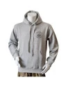 Lancer Hoodie med Pionerpatruljedeling Fyn, tryk på ryg, Grå