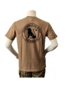 Lancer T-shirt med HVK NORDFYN, tryk på bryst, MTS-Khaki