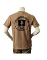 Lancer T-shirt med STKMP KBH VESTEGN, tryk på bryst, MTS-Khaki