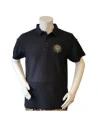 Mil-Tec Polo Shirt, Sort, Livgarden tryk på bryst