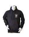 LANCER Hoodie, Sort, m. Livgarden "Close Combat Instructor" trykt på Ryg.