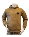 Lancer Hoodie, Coyote med STKMP KBH VESTEGN, tryk på ryg