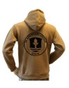 Lancer Hoodie, Coyote med STKMP KBH VESTEGN, tryk på ryg