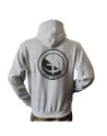 Lancer Hoodie med HVK TØNDER, tryk på ryg, Grå