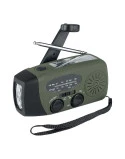 Fosco - Emergency Crank Radio, Olive