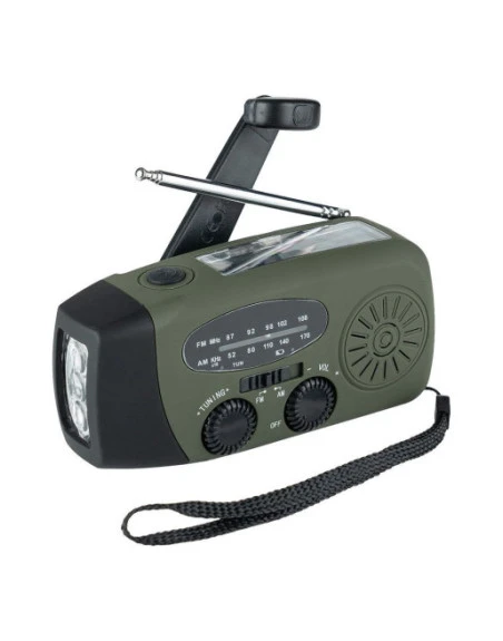 Fosco - Emergency Crank Radio, Olive