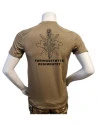 XGO T-shirt, TAN-499 med Føringsstøtteregimentet, tryk på bryst