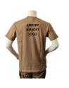 LANCER - T-shirt med Andeby Airsoft, tryk på bryst, MTS-Khaki