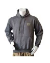 Lancer Hoodie, Mørkegrå med HVK Horsens, tryk på ryg