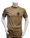 XGO - T-shirt, TAN-499 med STKMP KBH VESTEGN tryk på bryst